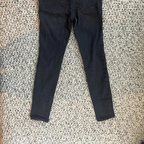 Size 6 Black Mid-Rise Rockstar Super Skinny Jeggings - Picture 4 of 4